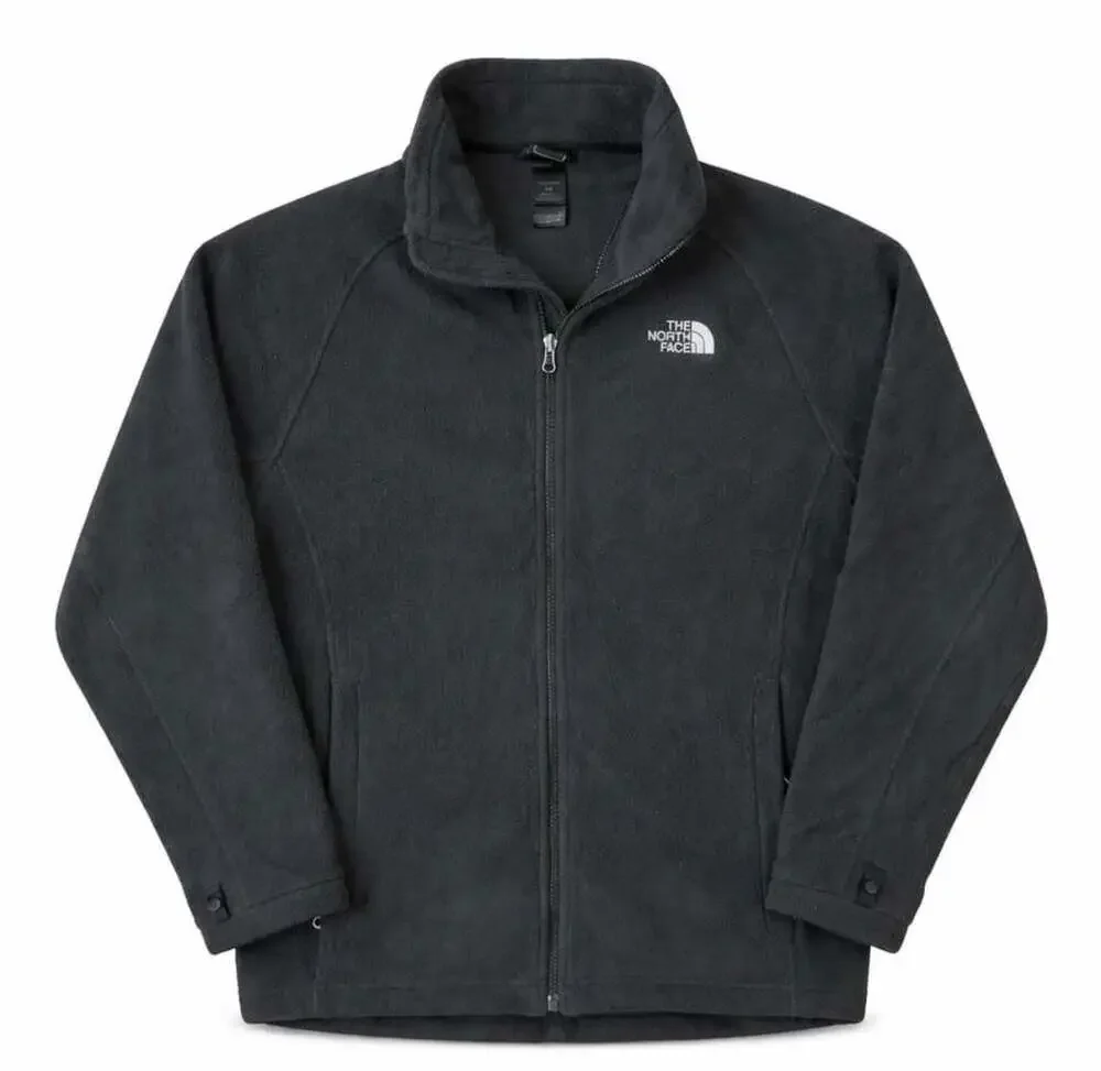 The North Face Men's Full Zip Performance Fleece Jacket Black Size Large